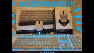 Alienware 610M Mouse and 510k Keyboard! Review!