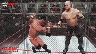 WWE 2K : Kane vs Randy Orton | Raw '04 | Steel Cage Match | World Heavyweight Championship | 2K19