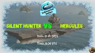 Submarine sailors /// SILENT HUNTER vs HERCULES /// Round:-2 /// Match:-1,2