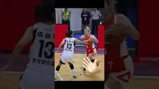 Off-hand protection &bull; Li Meng #chinabasketball #wcba #wnba #basketballskills