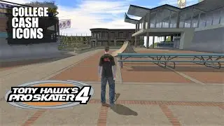 Tony Hawk's Pro Skater 4 (PS2) - College: Cash Icons