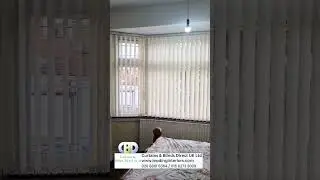 Vertical Blinds | LivingRoomMakeover BlindsAndCurtains HomeAutomation WindowTreatments BlindsShowcas