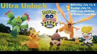 Pok&eacute;mon GO Fest 2024 details revealed: Ultra Unlock, habitat times, and more! #UltraUnlock