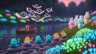 🛶Magic Rainbow River Music Adventure for Kids &mdash; Row, Sing & Explore, and Many More Fun Songs!🎶