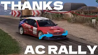 FINALLY A SERIOUS RALLY SIMULATOR// AC RALLY