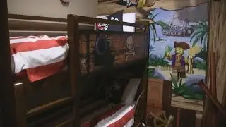 Legoland Hotel Pirate room tour at Legoland Florida Resort