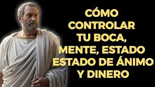 Cómo aprender a controlar tus palabras, pensamientos, estados de ánimo y dinero | Estoicismo
