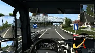 Euro Truck Simulator 2 - Porto to Guarda - Iberia Gameplay (PC UHD) [4K60FPS]