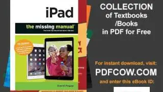 iPad The Missing Manual