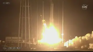 Space station cargo rocket launch