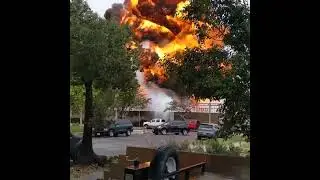 Transformer explosion in Burbank