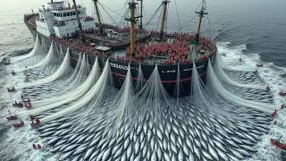Europe's giant fishing boats are sucking the oceans dry &ndash; 200 tons of fish in just one night!