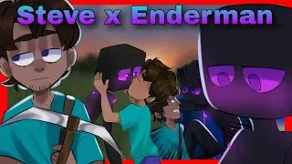 Steve x Enderman - Minecraft Comics Dub | of idk-draws