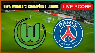 🔴 Wolfsburg vs Paris Saint-Germain | LIVE UEFA Women&rsquo;s Champions League 08 Oct | Live Score Update