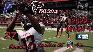 Madden Modding Community NFL Franchise - Big Plays anyone? Atlanta at Cleveland on CBS S2W4 Ep 27