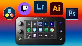 Loupedeck Live S einrichten deutsch - Besser streamen, Videos schneiden und Fotos bearbeiten