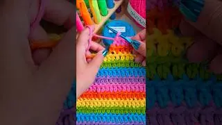 Crochet 2 Rows #shorts