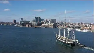 USS Constellation Returns to the Inner Harbor Following Hull Repairs