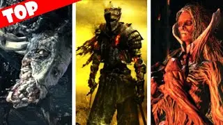 TOP 10 JEFES MAS DIFICILES de la SAGA SOULS 💀 (Dark Souls 1, 2 y 3 - Bloodborne - Demon's Souls)