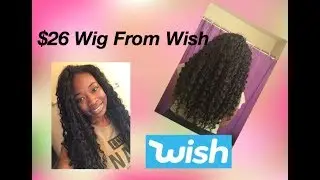 WISH APP: Budget Friendly Wig for $26