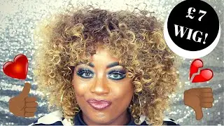 &pound;7 Aliexpress Blonde Afro Wig | Ms Excalibar