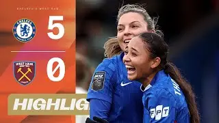 Dominant Chelsea Seal The Three Points! | Chelsea v West Ham United | Barclays WSL 25/26