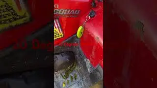 Suzuki Kingquad 500 Cold Start in different weather conditions #automobile #offroad