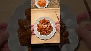 This @bibigoglobal sweet and spicy chicken is so good #easyrecipes #chicken #lazycooking