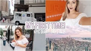 VLOG | New York diary days 1& 2! (yasss, I finally made it!) | Naomi Victoria