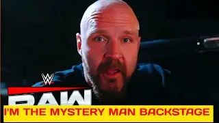 JON MOXLEY UNVEILS HIMSELF AS THE MYSTERY MASKED MAN BACKSTAGE AT WWE RAW