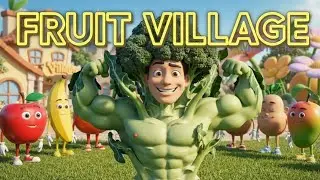 Fruit village colour dhundho game ( kids learning video) [season 1 episode 2] #fruitvillage (Hindi)