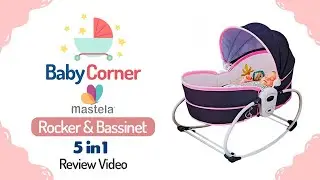 mastela 5in1 rocker & bassinet | how to use mastela 5in1 @babycornerofficial @EhtishamJanjua