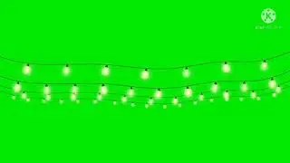 Green Screen Fairy Light Animated video without &copy; Copyright || HD Video of fairy light