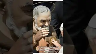 🕊✝️A holy whisper: St.Padre Pio shares a divine message with Pope Francis✝️🕊