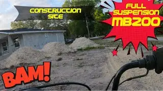 Trail Master MB 200 Mini Bike First Street Ride Ends Badly. (Dummy) #minibikes #racing #mb200 #212cc