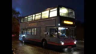 Trident Thrash! Peoplesbus ALX400 0820 R90BUS (LV52HJA) on Emergency Merseyrail Rail Replacement