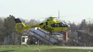 ADAC Luftrettung | Landung Christoph 5 | Airbus EC135 | D-HOFF | BG Unfallklinik Ludwigshafen