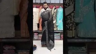 Black Saree With Stone #indiansaree #fancysaree #premiumsaree #sareefashion #pakistanisaree #saree