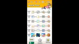 Super Mario Run Walkthrough - World 1 (All Coins, Toad Gameplay)