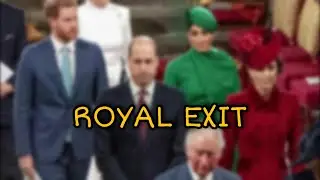 ROYAL EXIT: Prince Harry and Meghan Markle