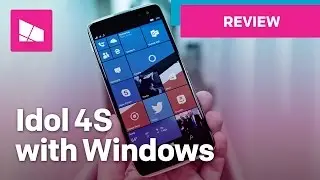 Alcatel Idol 4S with Windows 10 REVIEW