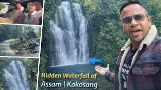 Exploring Kakosang Waterfall | Assam’s Most Beautiful Hidden Spot Secret Paradise😍 #assam #waterfall