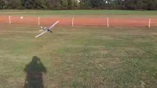 Free Flight Glider Slo Mo Action