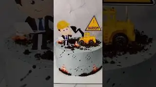 Civil engineer cake 😃 #shorts #viralshorts