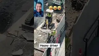 kya heavy driver hai yar #construction #fails #viral