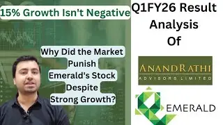 Anand Rathi Wealth Q1FY26 - Highest Ever Net Inflow|Operating Leverage Continues For Emerald Finance