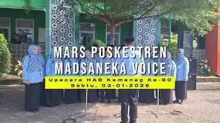 MARS POSKESTREN | MADSANEKA VOICE - MTSN 2 KOTA BLITAR | UPACARA HAB KEMENAG KE-80