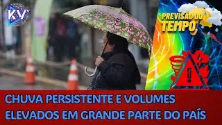 CHUVA PERSISTENTE E VOLUMES ELEVADOS EM GRANDE PARTE DO PA&Iacute;S  - PREVIS&Atilde;O DO TEMPO  20/01/2026