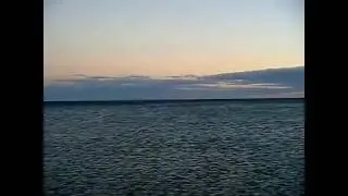 slow pan of Atlantic Ocean
