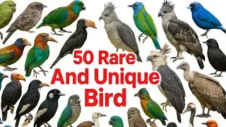 50 Rarest Birds in the World | Endangered & Rare Bird Species You Must See #birds #kidseducation